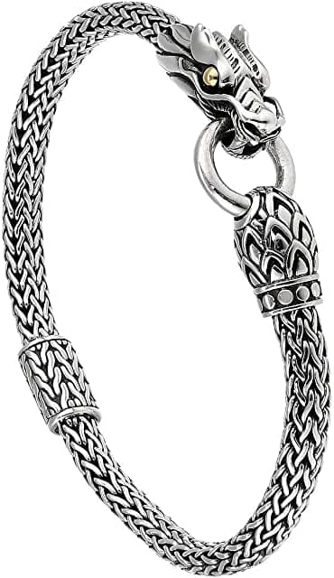 John Hardy Women's Legends Naga Gold & Silver Dragon Station Chain Bracelet image